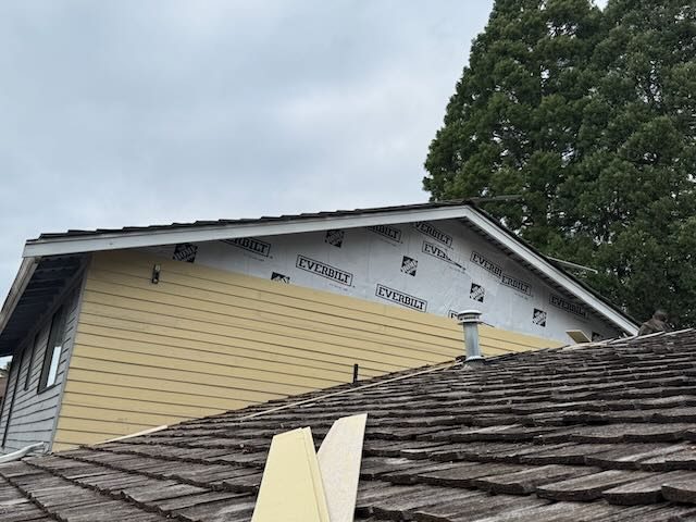 Hardie siding installation with house wrap